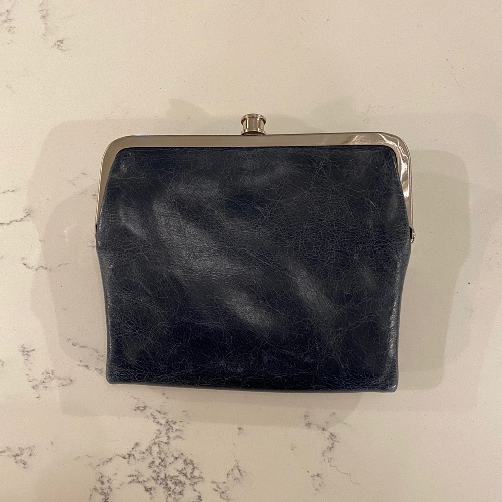Small Navy Hobo wallet